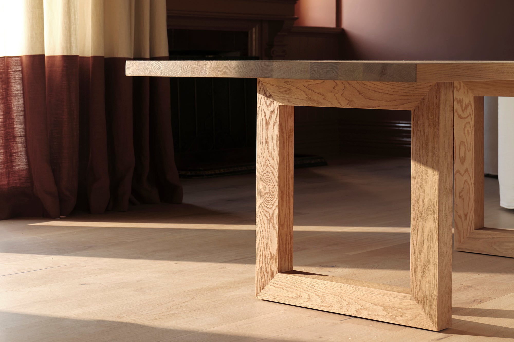 Oak Global Rectangular Dining Table