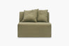 Joe Armless Loveseat