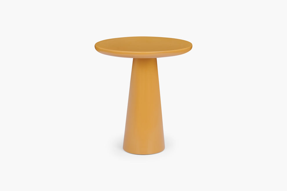 yellow side table