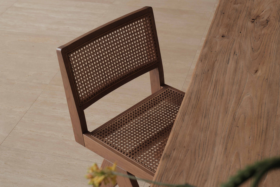 Galleria Caramel Armless Dining Chair