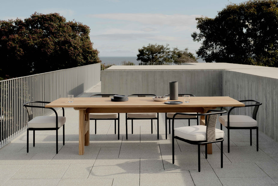 Outdoor Johnny Rectangular Dining Table