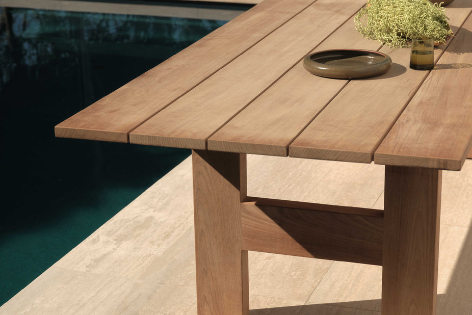 Outdoor Johnny Rectangular Dining Table