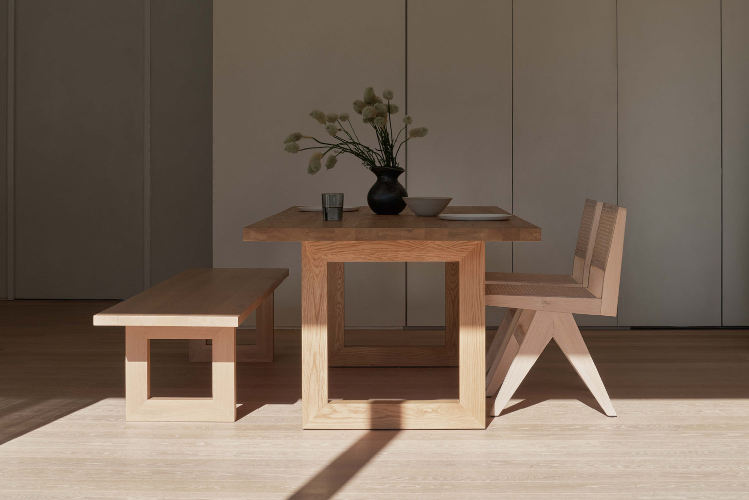 Oak Global Rectangular Dining Table