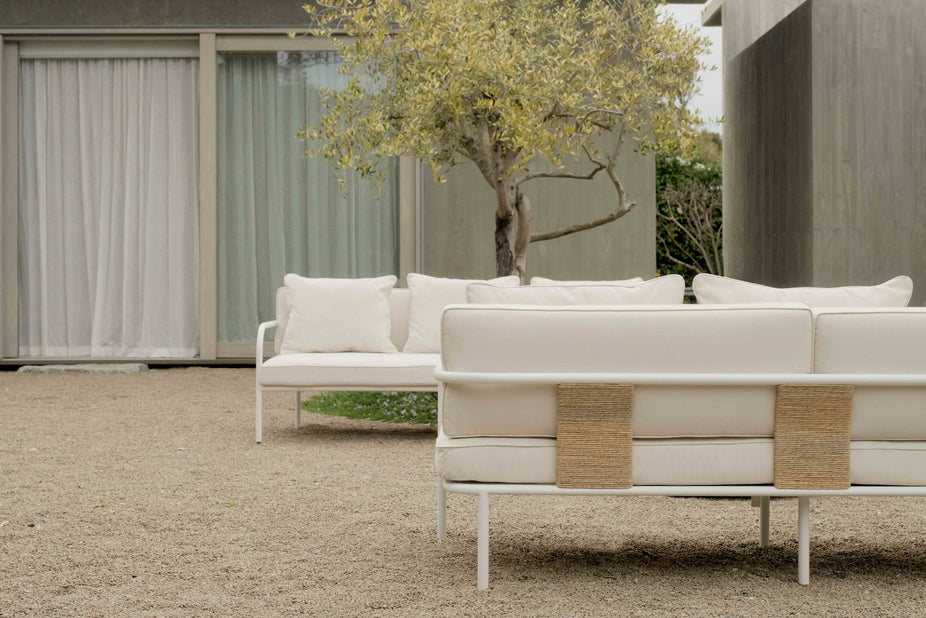 Outdoor Palm Sofa