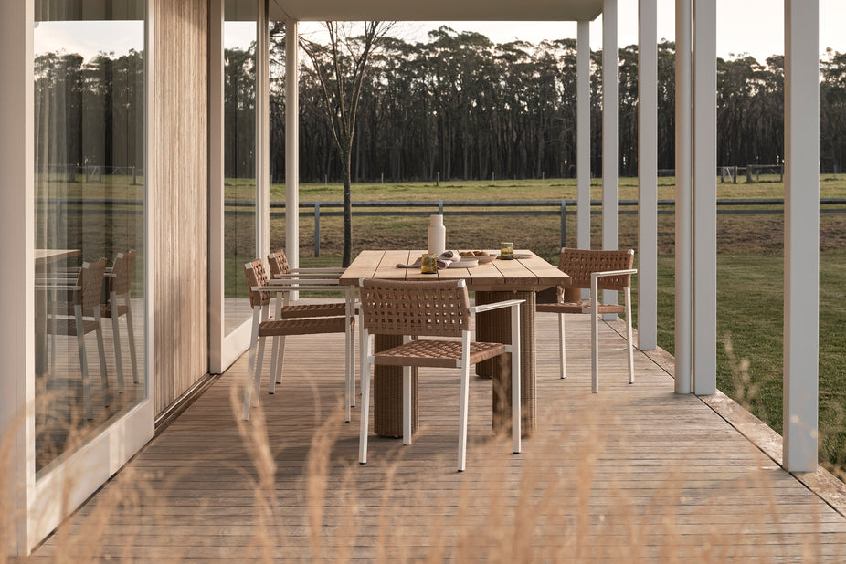 Outdoor Banga Rectangular Dining Table